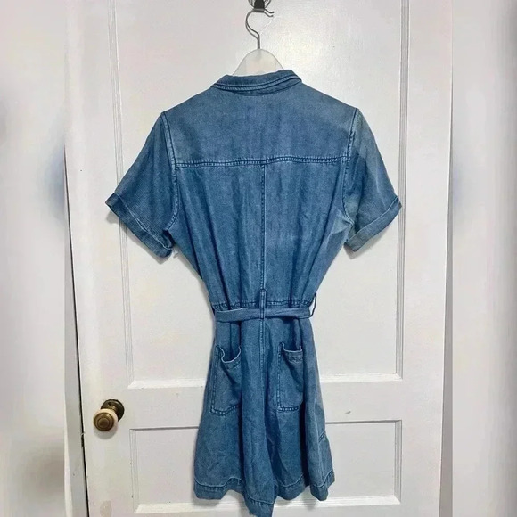 RAILS Georgie Denim Romper Size M - Picture 6 of 7